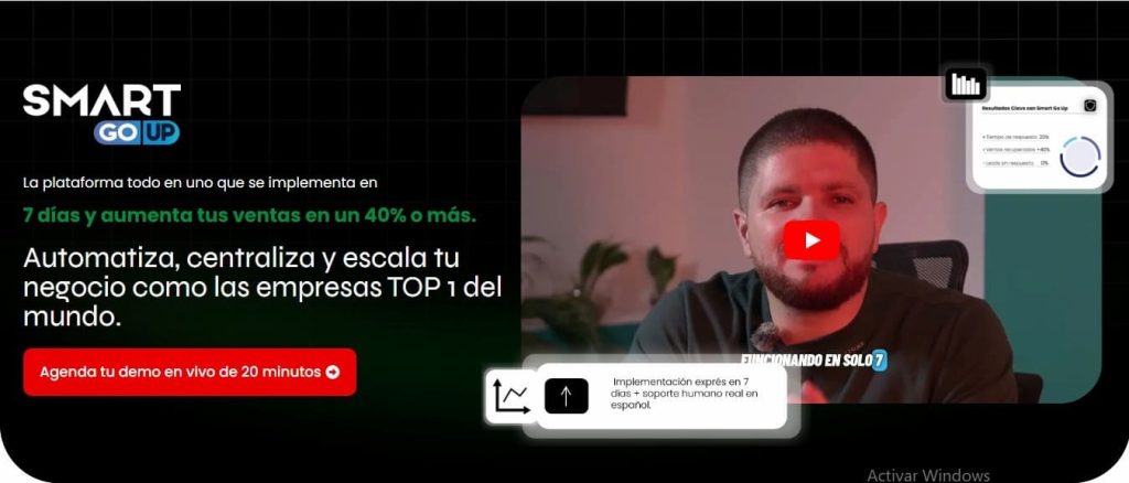5 mejores CRM en Estados Unidos smart go up